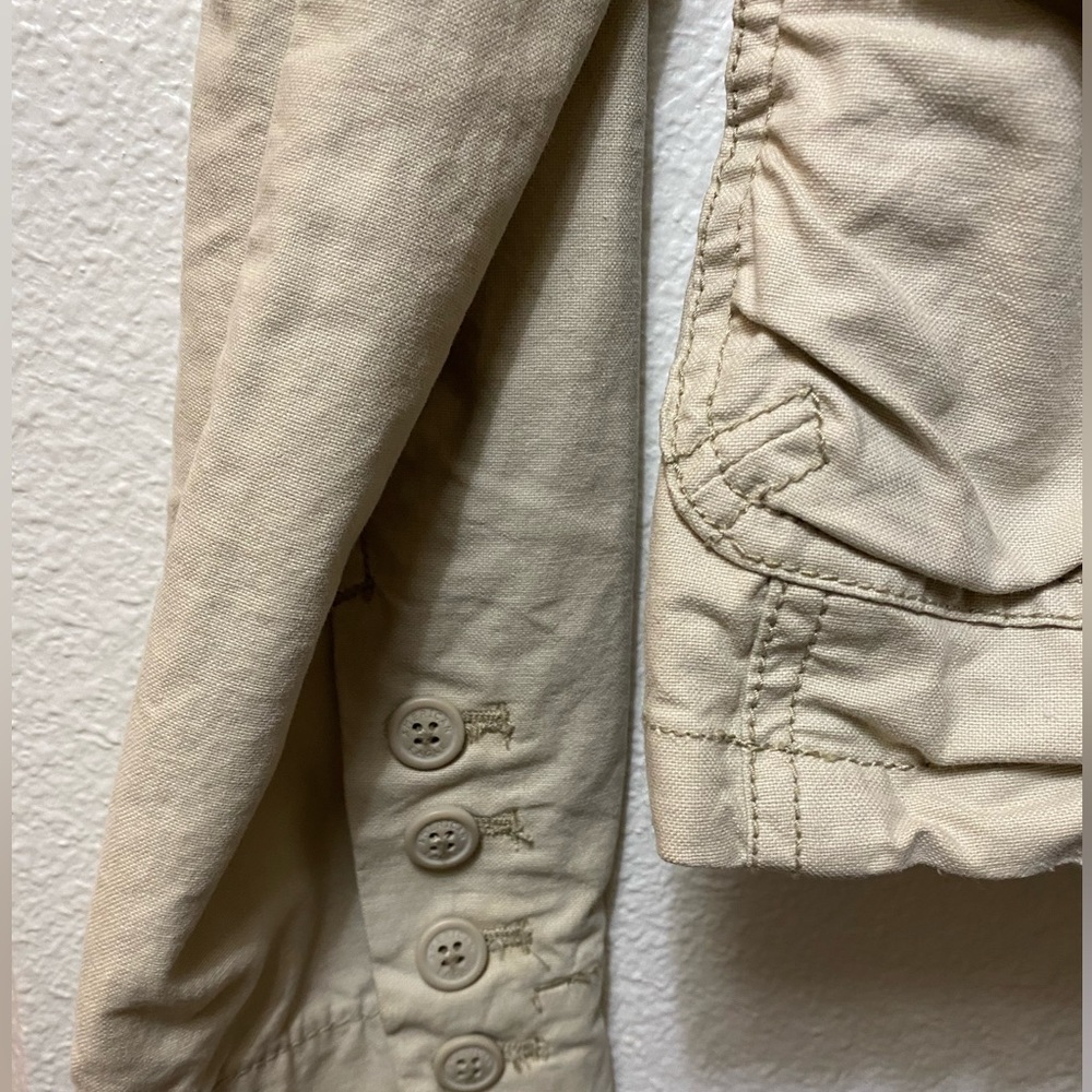 American Eagle Khaki Utility Jacket Blazer - Picture 5 of 12